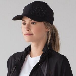 Lululemon Perforated Baller Hat Black Reflective